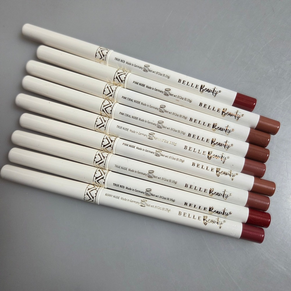 Belle Beauty Kisser Fixer Waterproof Gel Lipliner Set of 9